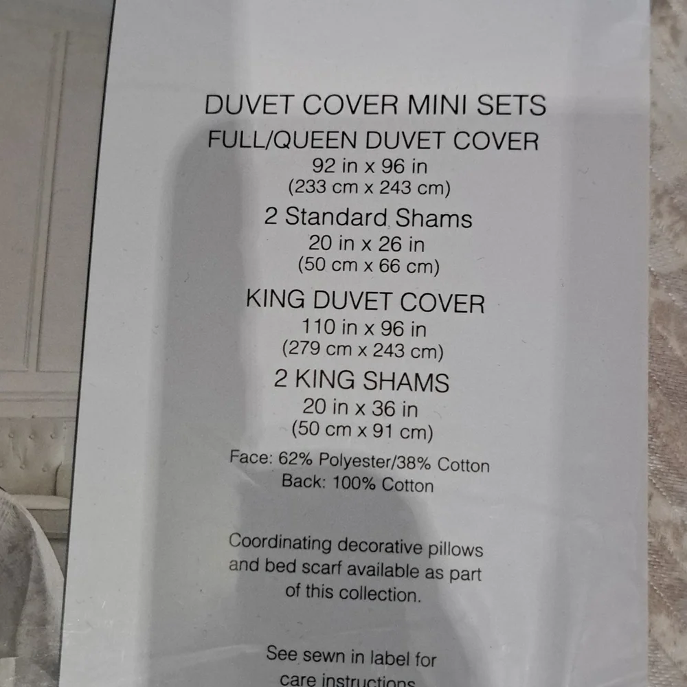 Luxury Hotel Devon Duvet Cover Mini Set